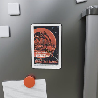 The Angry Red Planet 1960 Movie Poster Die-Cut Magnet-The Sticker Space