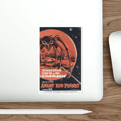 The Angry Red Planet 1960 Movie Poster STICKER Vinyl Die-Cut Decal-The Sticker Space