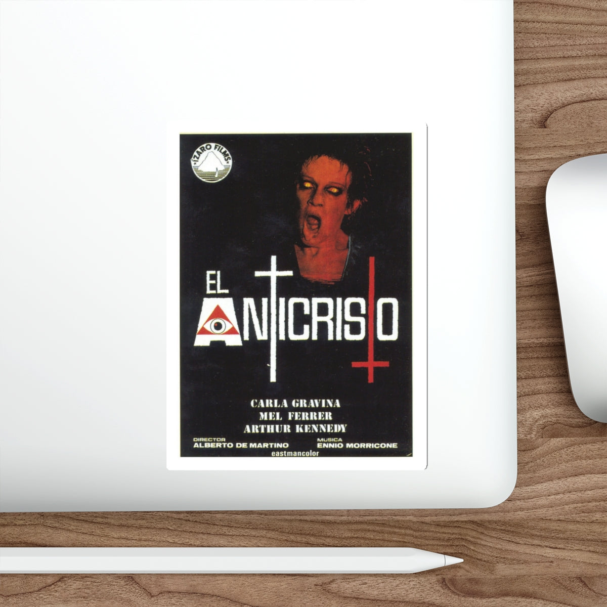 THE ANTICHRIST (SPANISH) 1974 Movie Poster STICKER Vinyl Die-Cut Decal-The Sticker Space