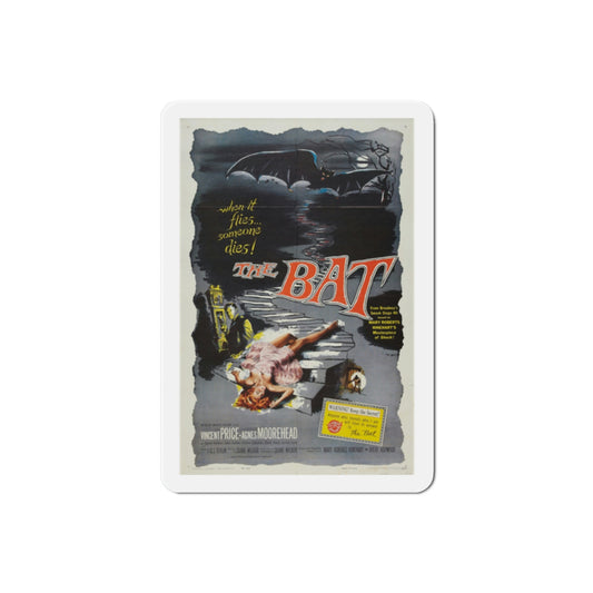 The Bat 1959 Movie Poster Die-Cut Magnet-2 Inch-The Sticker Space