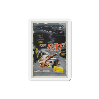 The Bat 1959 Movie Poster Die-Cut Magnet-3 Inch-The Sticker Space