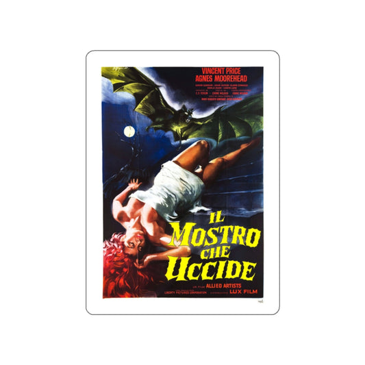 THE BAT (FRENCH) 1959 Movie Poster STICKER Vinyl Die-Cut Decal-White-The Sticker Space
