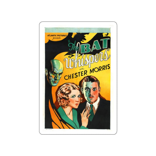 THE BAT WHISPERS 1930 Movie Poster STICKER Vinyl Die-Cut Decal-White-The Sticker Space