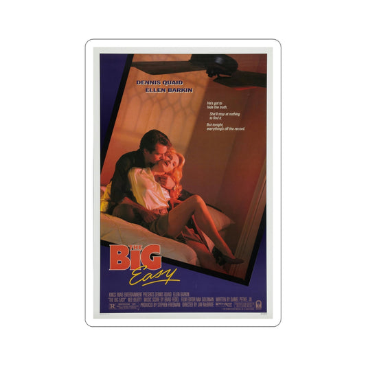The Big Easy 1987 Movie Poster STICKER Vinyl Die-Cut Decal-6 Inch-The Sticker Space