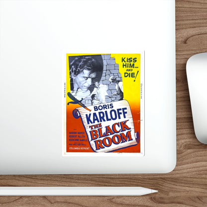 THE BLACK ROOM 1935 Movie Poster STICKER Vinyl Die-Cut Decal-The Sticker Space