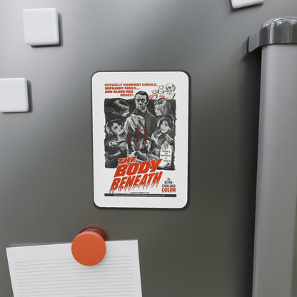 The Body Beneath 1970 Movie Poster Die-Cut Magnet-The Sticker Space