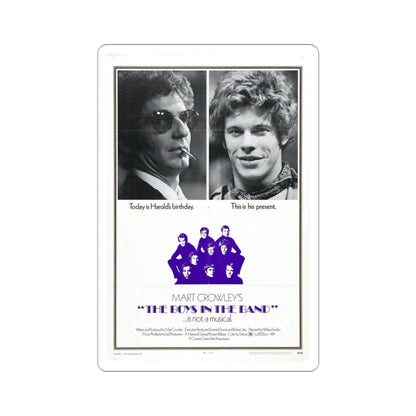 The Boys in the Band 1970 Movie Poster STICKER Vinyl Die-Cut Decal-3 Inch-The Sticker Space