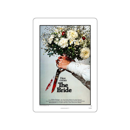 THE BRIDE (THE HOUSE THAT CRIED MURDER) 3 1973 Movie Poster STICKER Vinyl Die-Cut Decal-White-The Sticker Space