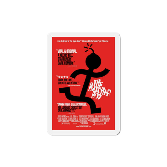 The Butcher Boy 1998 Movie Poster Die-Cut Magnet-4" x 4"-The Sticker Space
