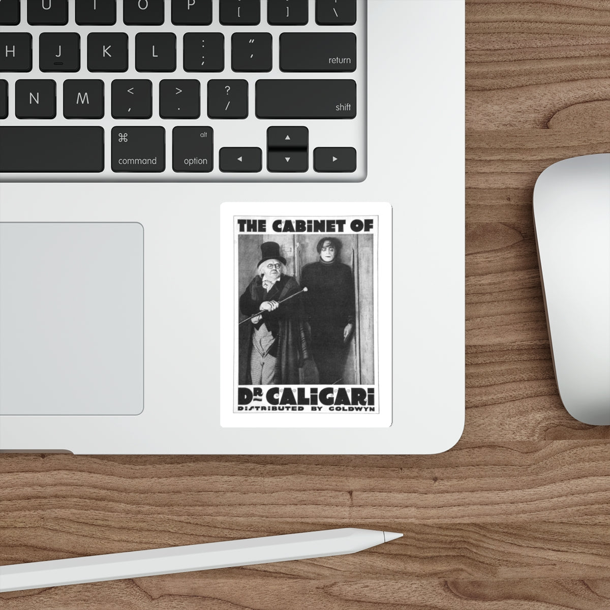 THE CABINET OF DR. CALIGARI (3) 1920 Movie Poster STICKER Vinyl Die-Cut Decal-The Sticker Space