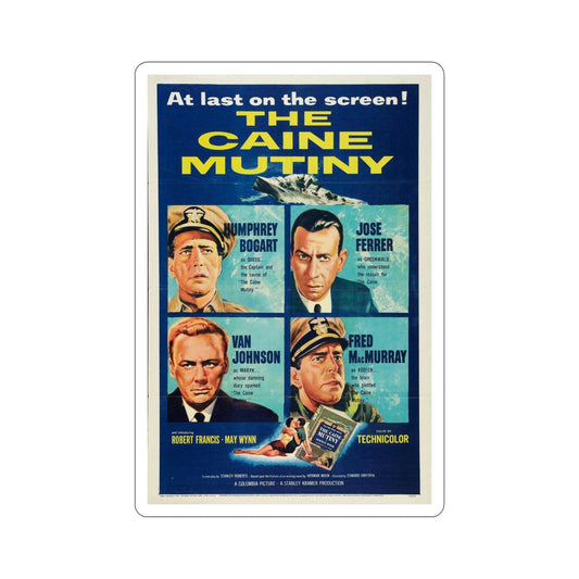 The Caine Mutiny 1954 Movie Poster STICKER Vinyl Die-Cut Decal-6 Inch-The Sticker Space