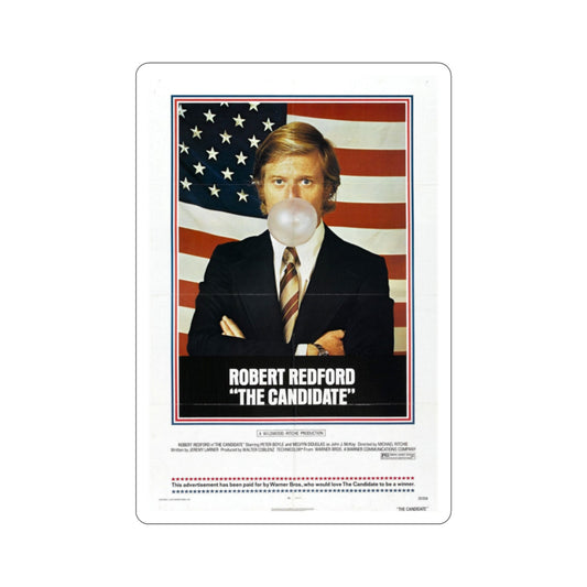 The Candidate 1972 Movie Poster STICKER Vinyl Die-Cut Decal-2 Inch-The Sticker Space