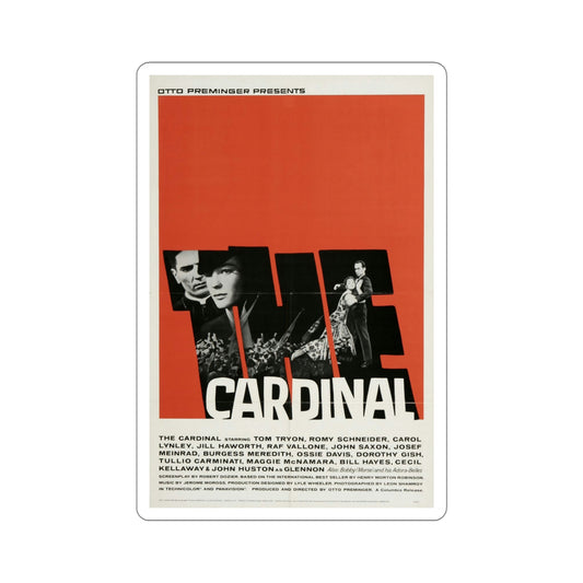 The Cardinal 1963 Movie Poster STICKER Vinyl Die-Cut Decal-6 Inch-The Sticker Space