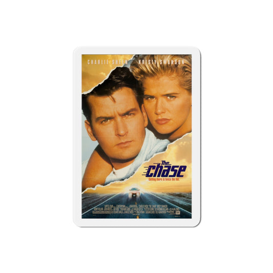 The Chase 1994 Movie Poster Die-Cut Magnet-2" x 2"-The Sticker Space