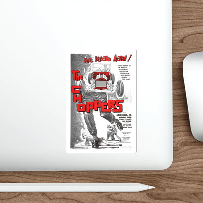 THE CHOPPERS 1961 Movie Poster STICKER Vinyl Die-Cut Decal-The Sticker Space