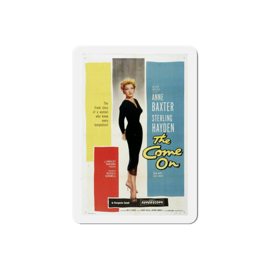 The Come On 1956 Movie Poster Die-Cut Magnet-2 Inch-The Sticker Space