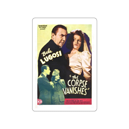 THE CORPSE VANISHES 1942 Movie Poster STICKER Vinyl Die-Cut Decal-White-The Sticker Space