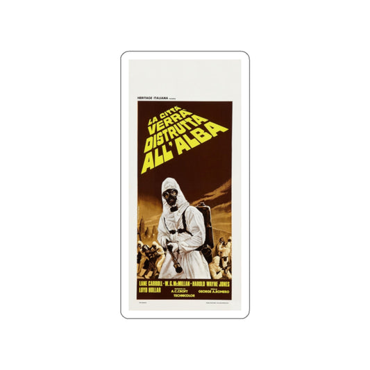 THE CRAZIES 1973 Movie Poster STICKER Vinyl Die-Cut Decal-White-The Sticker Space