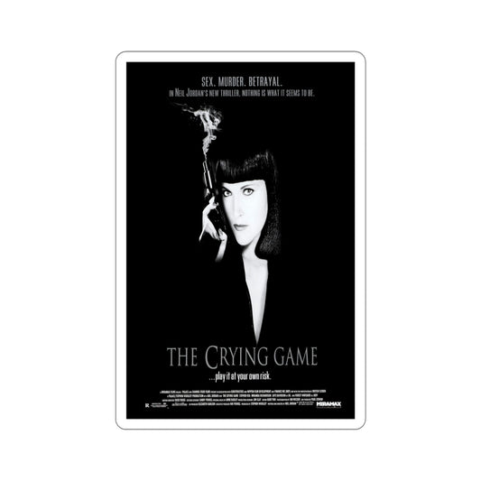 The Crying Game 1992 Movie Poster STICKER Vinyl Die-Cut Decal-6 Inch-The Sticker Space