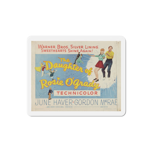 The Daughter of Rosie OGrady 1950 v2 Movie Poster Die-Cut Magnet-2 Inch-The Sticker Space
