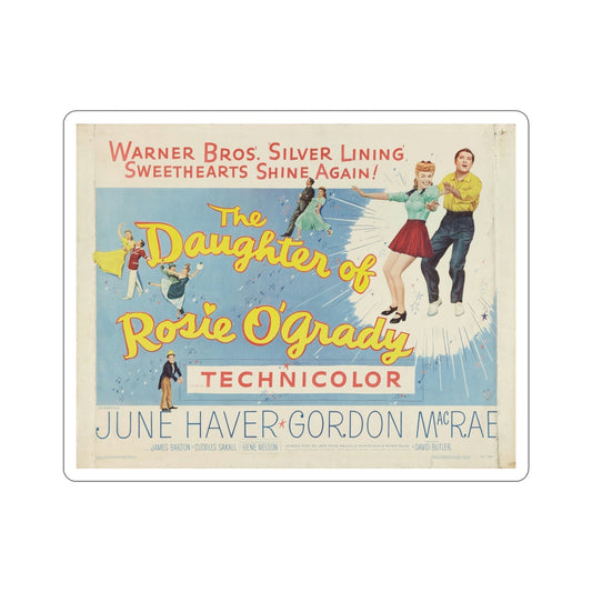 The Daughter of Rosie OGrady 1950 v2 Movie Poster STICKER Vinyl Die-Cut Decal-6 Inch-The Sticker Space
