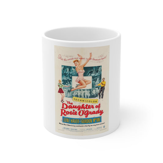 The Daughter of Rosie OGrady 1950 v2 Movie Poster - White Coffee Cup 11oz-11oz-The Sticker Space