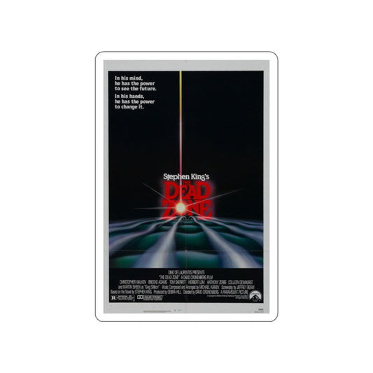 THE DEAD ZONE 1983 Movie Poster STICKER Vinyl Die-Cut Decal-White-The Sticker Space