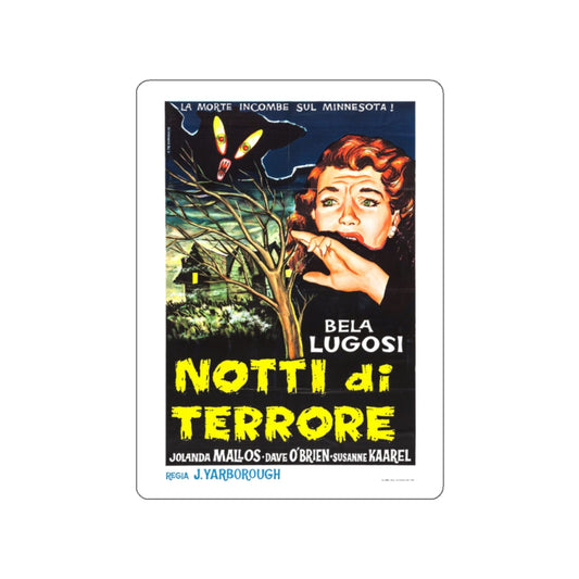 THE DEVIL BAT (ITALIAN) 1940 Movie Poster STICKER Vinyl Die-Cut Decal-White-The Sticker Space