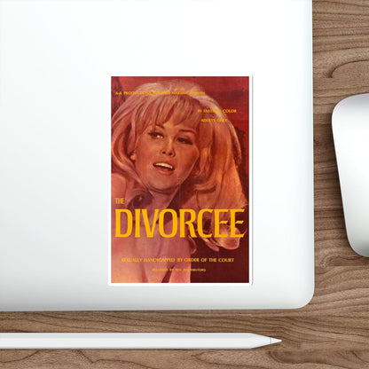 THE DIVORCEE 1930 Movie Poster STICKER Vinyl Die-Cut Decal-The Sticker Space