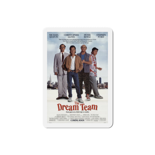 The Dream Team 1989 Movie Poster Die-Cut Magnet-2" x 2"-The Sticker Space
