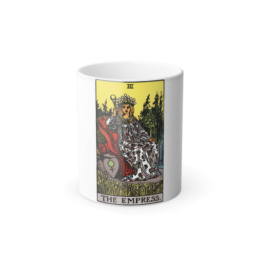 The Empress (Tarot Card) Color Changing Mug 11oz