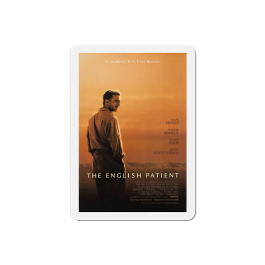 The English Patient 1996 Movie Poster Die-Cut Magnet-2" x 2"-The Sticker Space