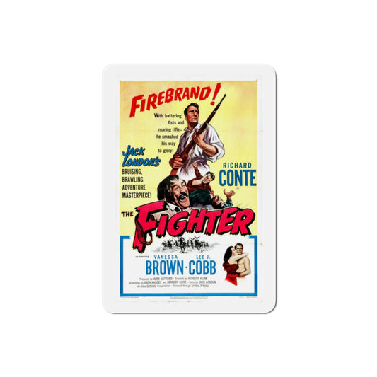 The Fighter 1952 Movie Poster Die-Cut Magnet-2 Inch-The Sticker Space
