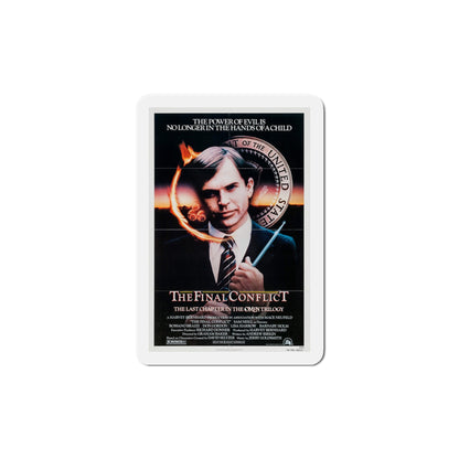The Final Conflict 1981 Movie Poster Die-Cut Magnet-6 × 6"-The Sticker Space