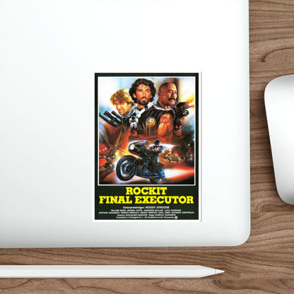 THE FINAL EXECUTIONER 1984 Movie Poster STICKER Vinyl Die-Cut Decal-The Sticker Space