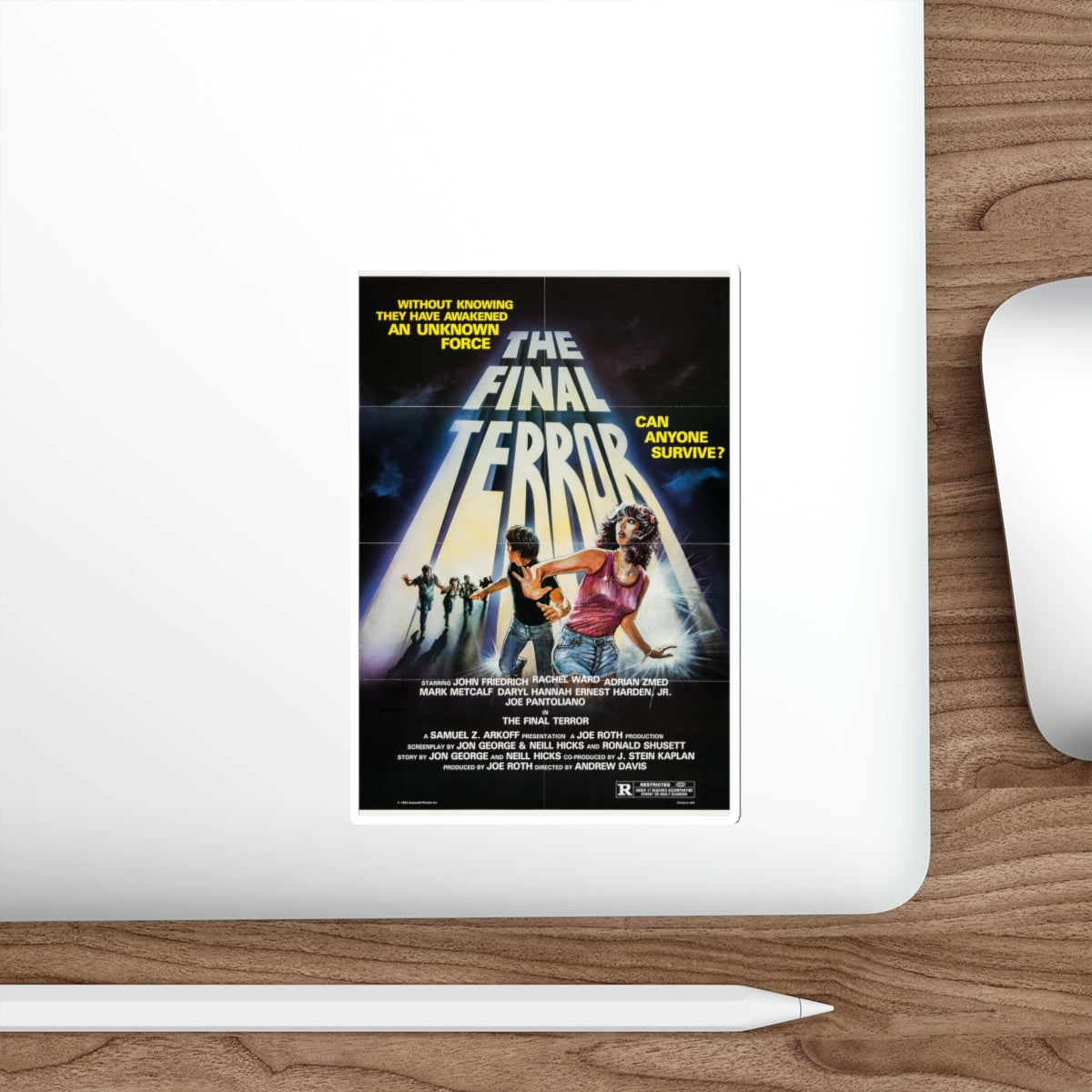 THE FINAL TERROR 1983 Movie Poster STICKER Vinyl Die-Cut Decal-The Sticker Space