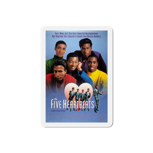 The Five Heartbeats 1991 Movie Poster Die-Cut Magnet-2" x 2"-The Sticker Space