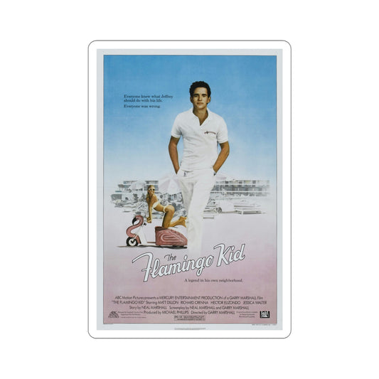 The Flamingo Kid 1984 Movie Poster STICKER Vinyl Die-Cut Decal-6 Inch-The Sticker Space