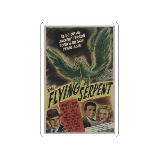 THE FLYING SERPENT 1946 Movie Poster STICKER Vinyl Die-Cut Decal-White-The Sticker Space