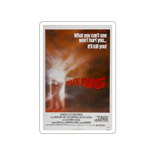 THE FOG (2) 1980 Movie Poster STICKER Vinyl Die-Cut Decal-White-The Sticker Space