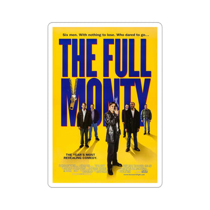 The Full Monty 1997 Movie Poster STICKER Vinyl Die-Cut Decal-5 Inch-The Sticker Space