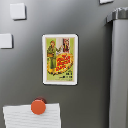 The Fuller Brush Girl 1950 Movie Poster Die-Cut Magnet-The Sticker Space