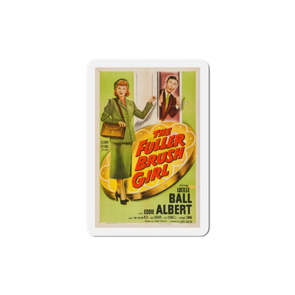 The Fuller Brush Girl 1950 Movie Poster Die-Cut Magnet-6 Inch-The Sticker Space