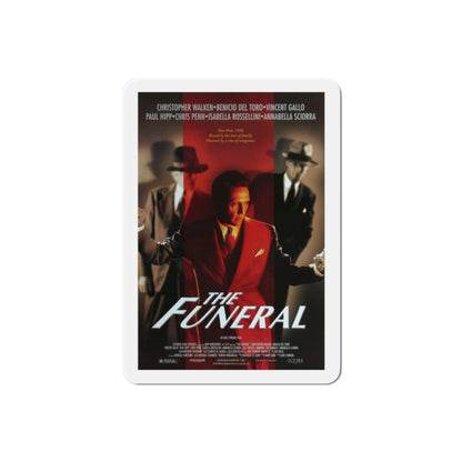 The Funeral 1996 Movie Poster Die-Cut Magnet-2" x 2"-The Sticker Space