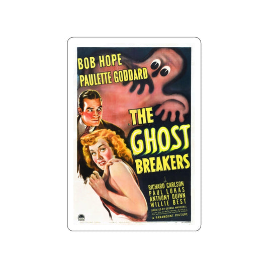 THE GHOST BREAKERS 1940 Movie Poster STICKER Vinyl Die-Cut Decal-White-The Sticker Space