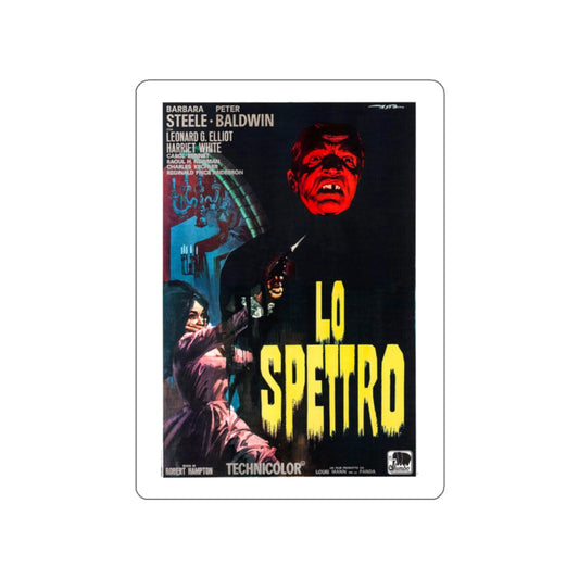 THE GHOST (ITALIAN) 2 1963 Movie Poster STICKER Vinyl Die-Cut Decal-White-The Sticker Space