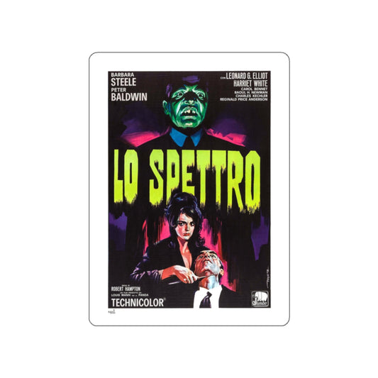 THE GHOST (ITALIAN) 3 1963 Movie Poster STICKER Vinyl Die-Cut Decal-White-The Sticker Space