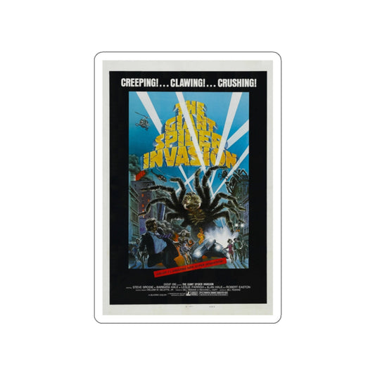 THE GIANT SPIDER INVASION 1975 Movie Poster STICKER Vinyl Die-Cut Decal-White-The Sticker Space