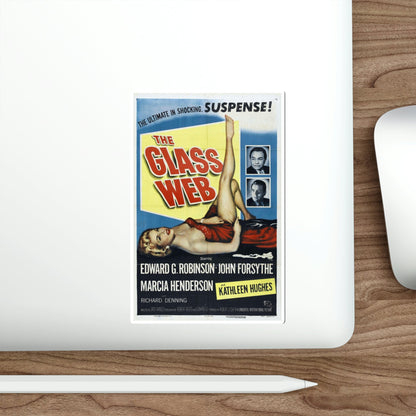 The Glass Web 1953 Movie Poster STICKER Vinyl Die-Cut Decal-The Sticker Space