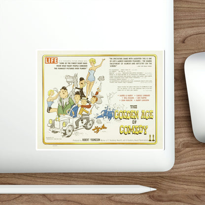 The Golden Age of Comedy 1957 Movie Poster STICKER Vinyl Die-Cut Decal-The Sticker Space